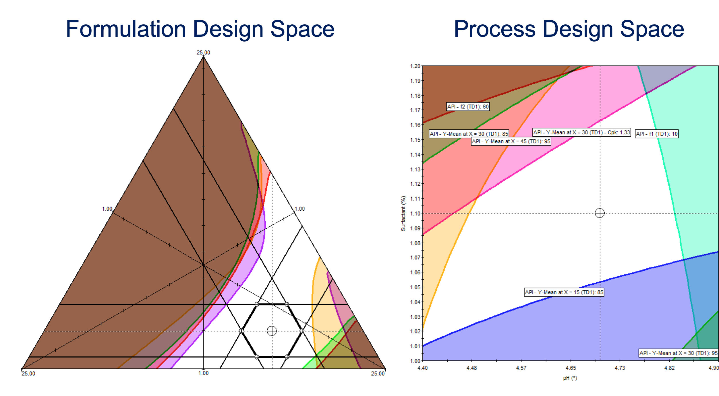 Formulation and Process Design Spaces